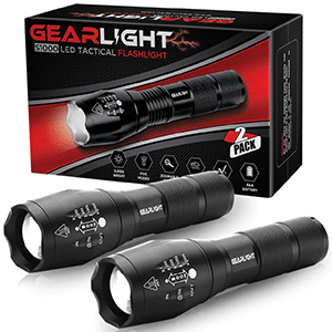 GearLight Best Tactical Flashlight